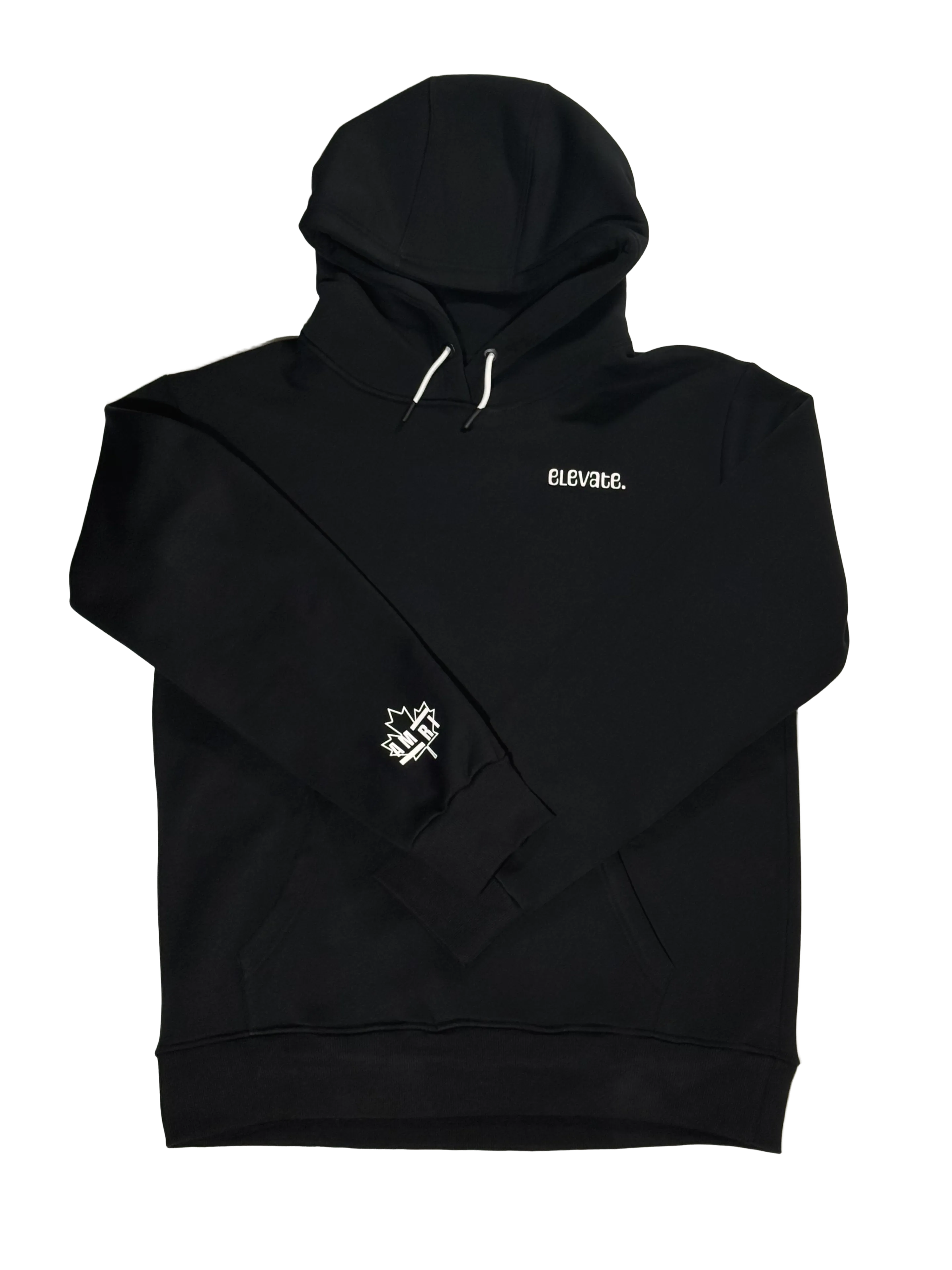 Elevate - Black hoodie