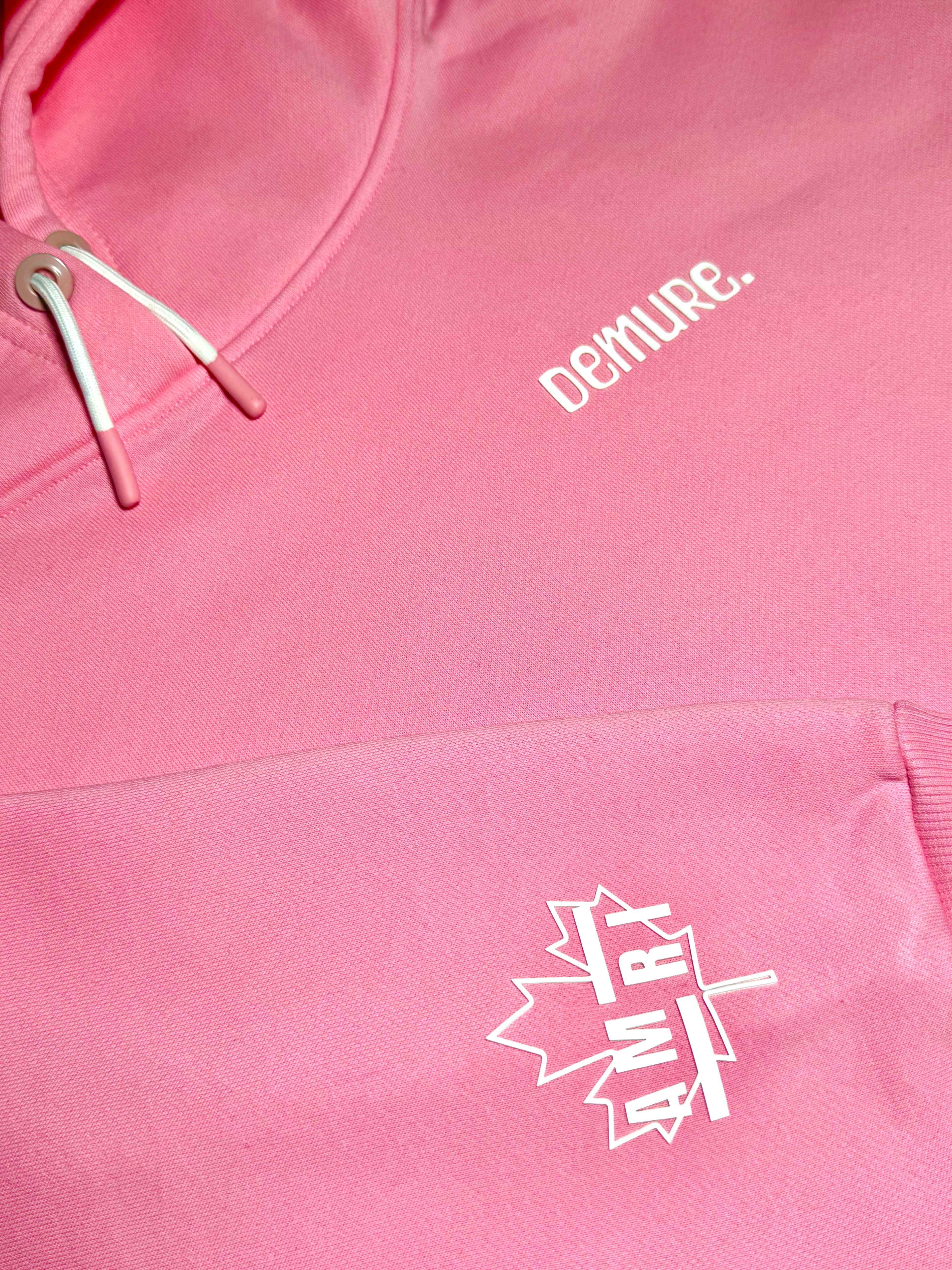Demure - Pink Hoodie