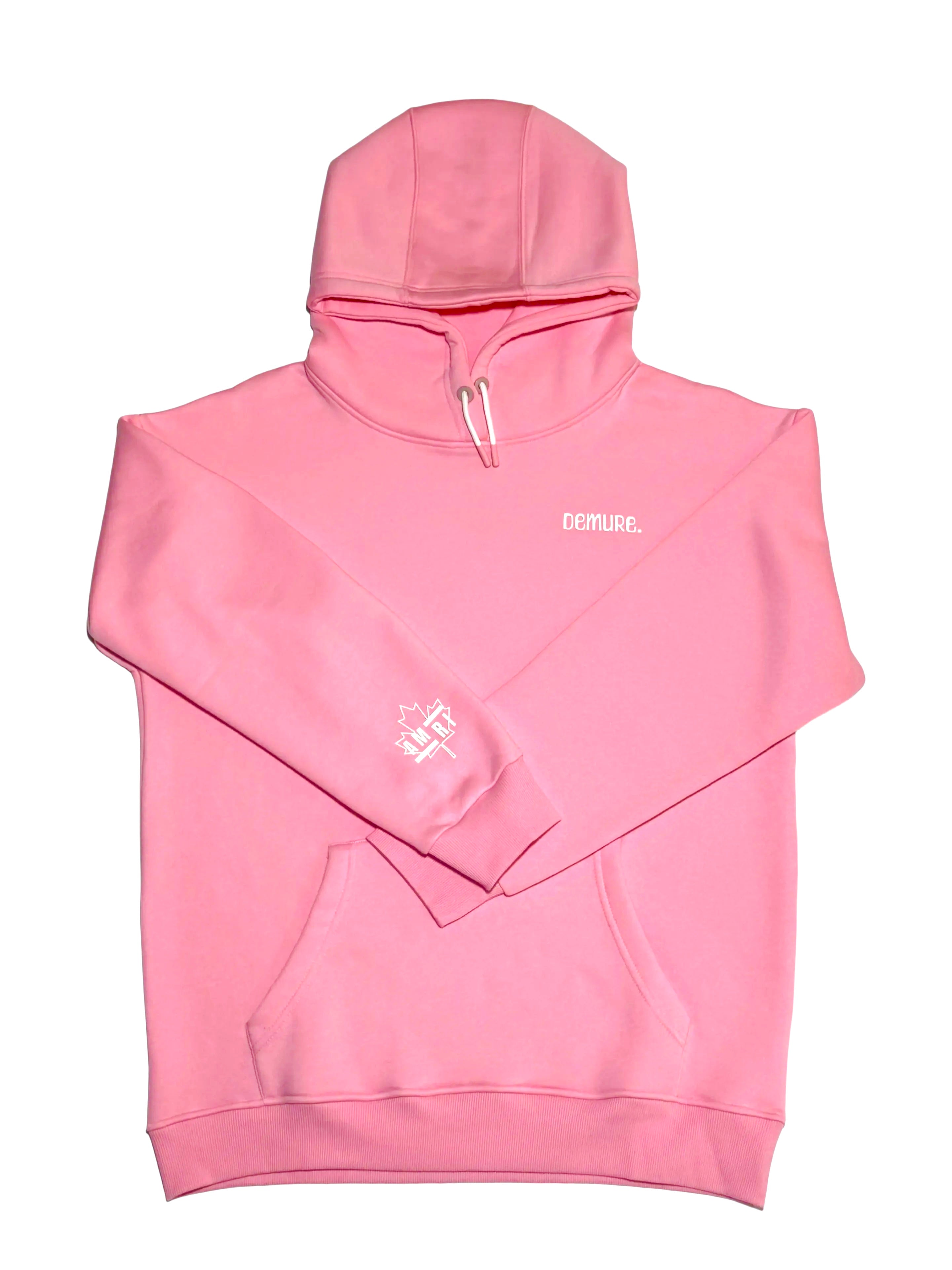 Demure - Pink Hoodie